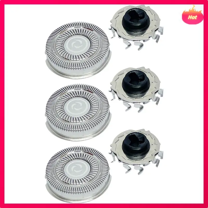 AD-3PCS For FLYCO FR12 FS966 FS927 FS900 FS901 Electric Shaver Head Replacement Shaver Cutter Head Replacement Parts Accessories