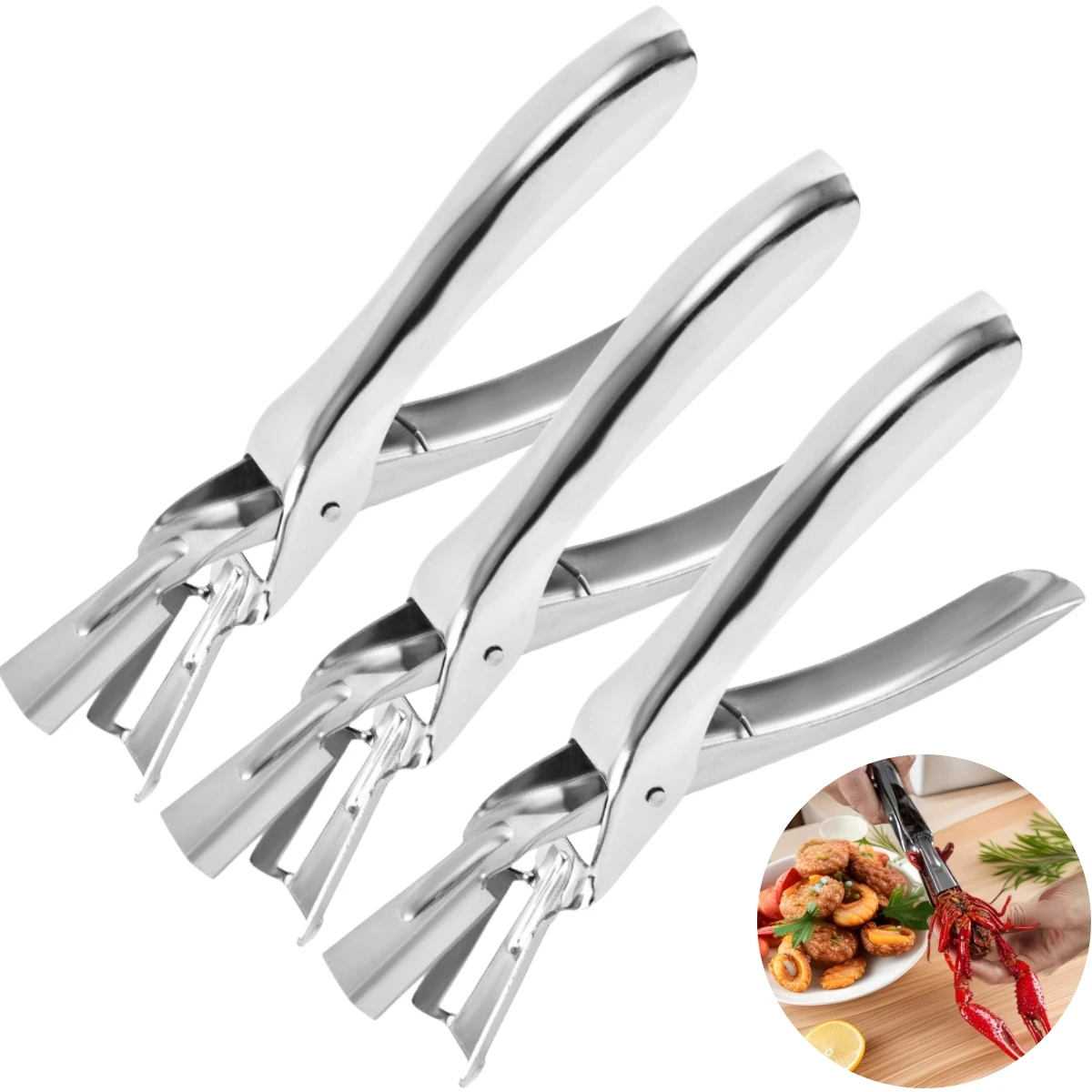 

Crawfish Boil Party 18x8x2.6cm Crawfish Peeler Tool Compact Seafood Sheller Tool Kitchen Tool Compact Seafood Tool