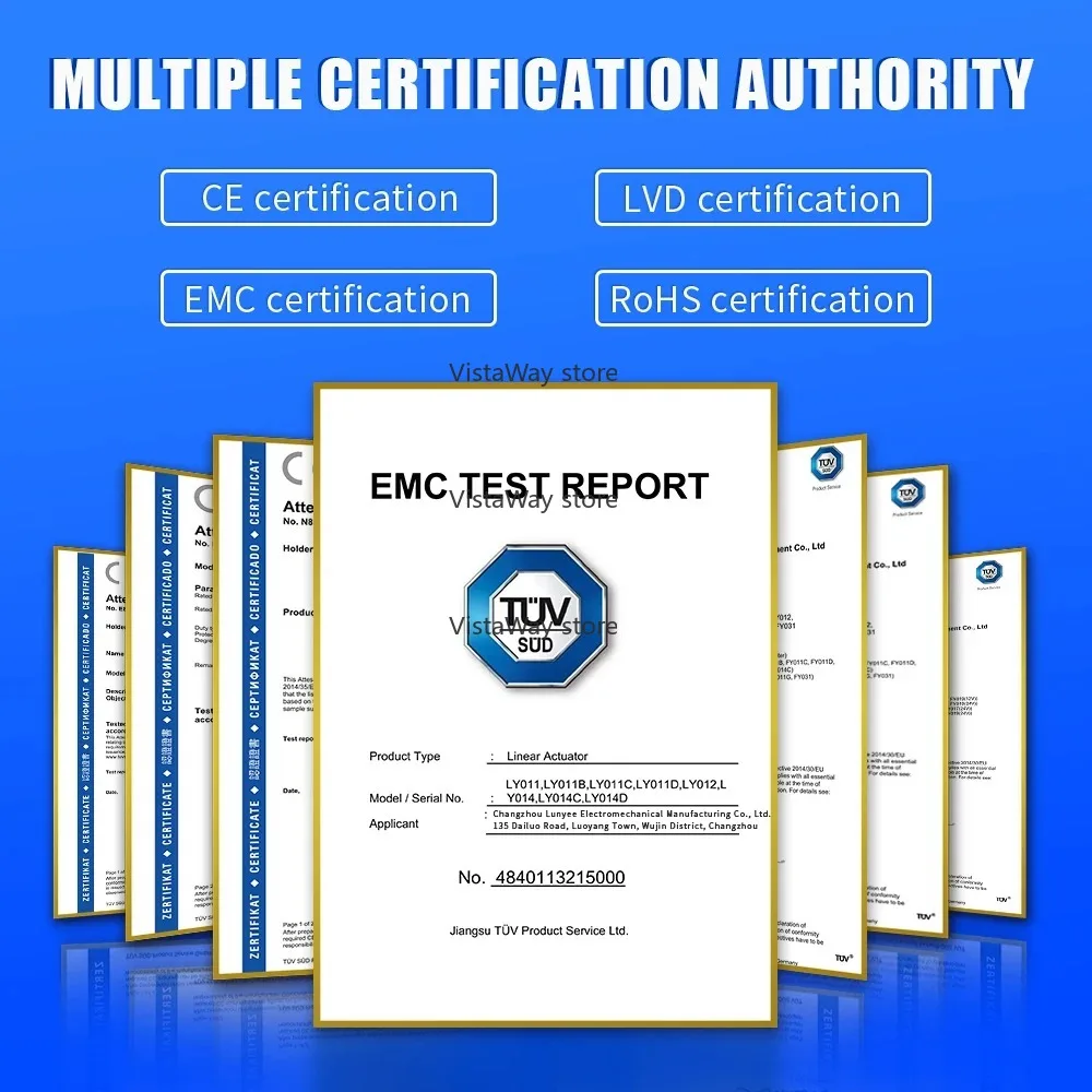 High Quality 4~30mm 6000N Load 24v Silent Miniature Reciprocating Electric Cylinder Push-pull Rod Hydraulic Lifter