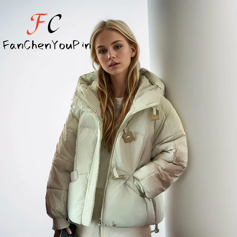 Nieuwe Mode Herfst Winter Damesjassen Casual Lange Mouwen Warme Capuchon Jassen Vintage Verdikte Katoenen Parka 'S Dames