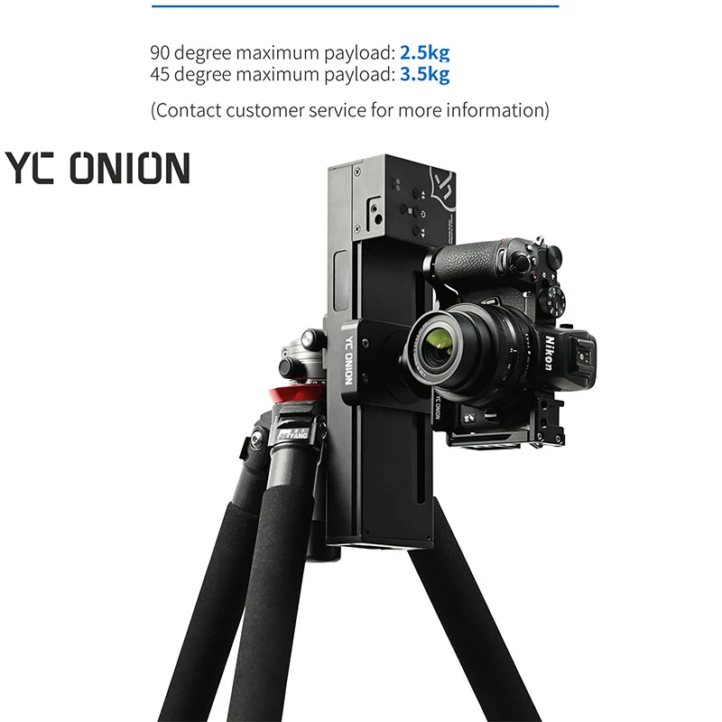 YC Onion Chocolate SE Camera DSLR Slider Portable Integrated Motorized Rail App Control Phone Video Shooting Super Silent Motor
