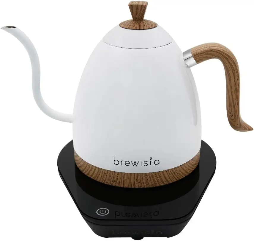 Electric Gooseneck Kettle, Water Boiler with LCD Panel, Precise Temperature Control, Fast Boiling and Keep Warm Settings for Pou