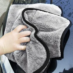 1200GSM Car Wash Microfiber Towel 40x40cm Car Cleaning Care Cloth Auto Towel One-Time Fast Drying Car Wash Accessories