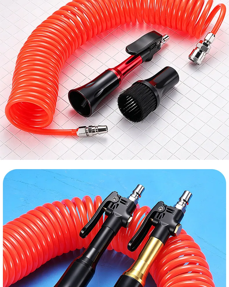 Druckluftdüse für Autopflege, Druckluftpistole für Tornado-Reinigungspistole, schnell Schmutz entfernen, Maschinen-Set – Detail 1