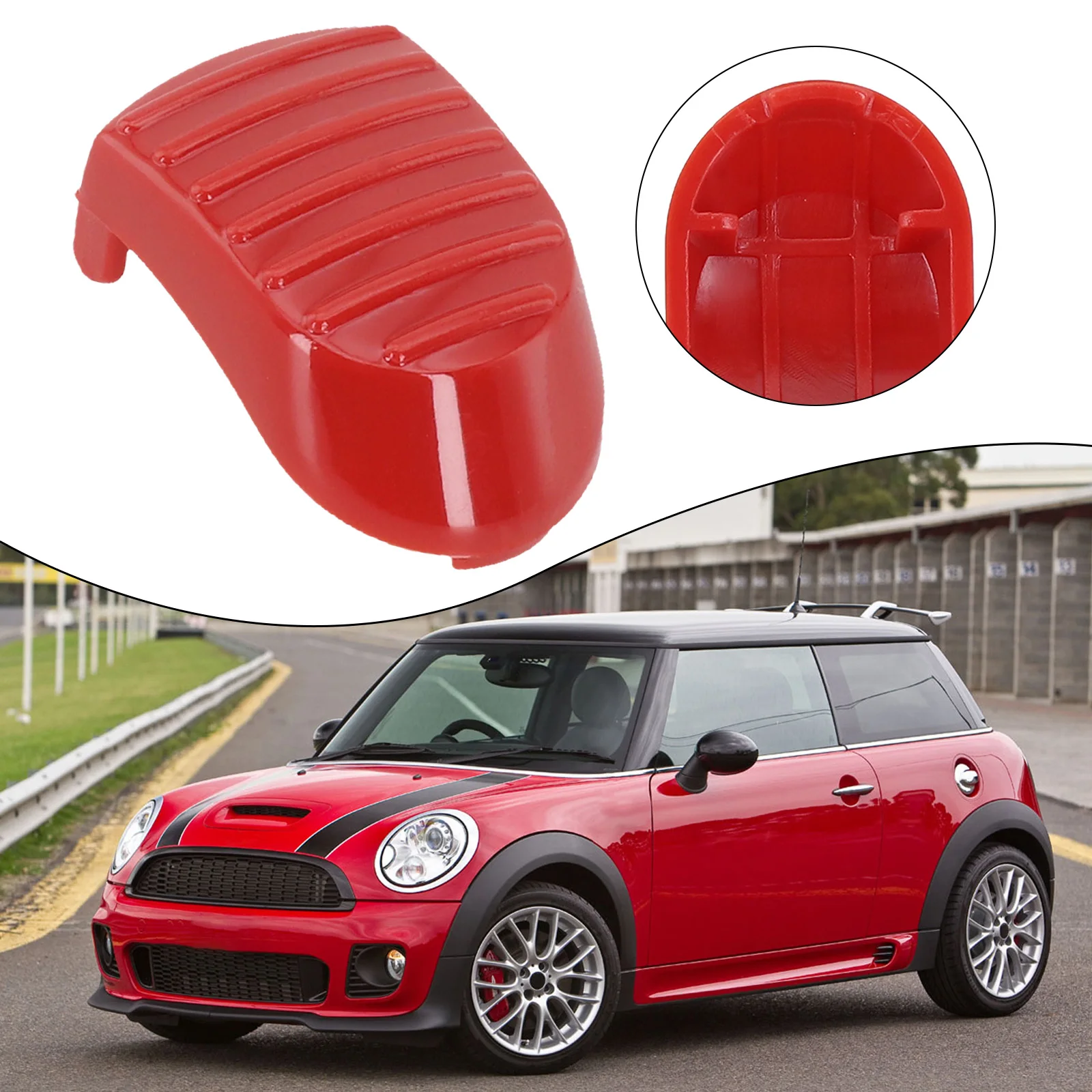 

For Vehicle Customization Shifter Knob Button Shifter Knob For Mini Cooper Car Part Number Size Fitment Type Direct Replacement