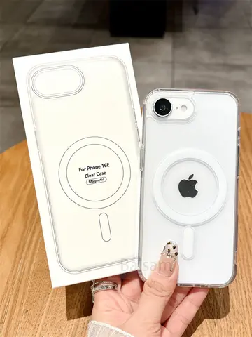 For Magsafe Acrylic Clear Case For iPhone 16E 16 14 15 13 12 Mini 11 Pro XS Max XR 7 8 Plus Magnetic Wireless Charge Hard Cover
