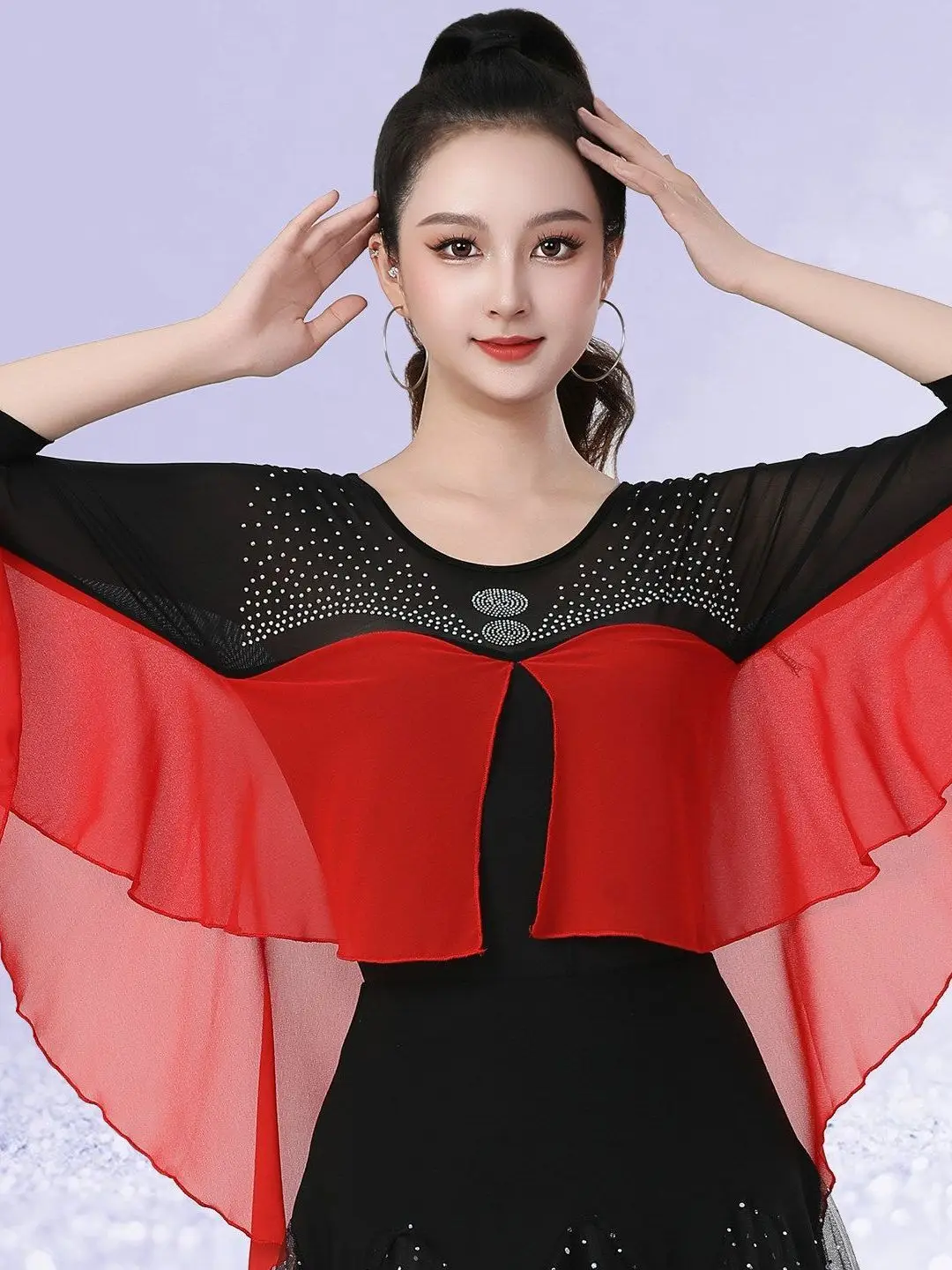 haut-de-danse-elegant-pour-femme-col-rond-orne-de-strass-elastique-pour-la-danse-moderne-la-danse-lente-et-la-danse-standard