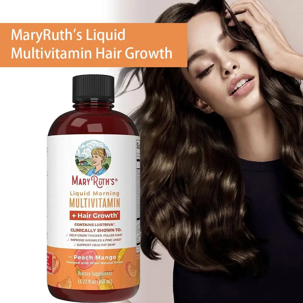 

Women's Hair Vitamin Liquid Multivitamin Complex Nutrient-Rich Formula Hair Health Support Easy Absorption Daily Supplement