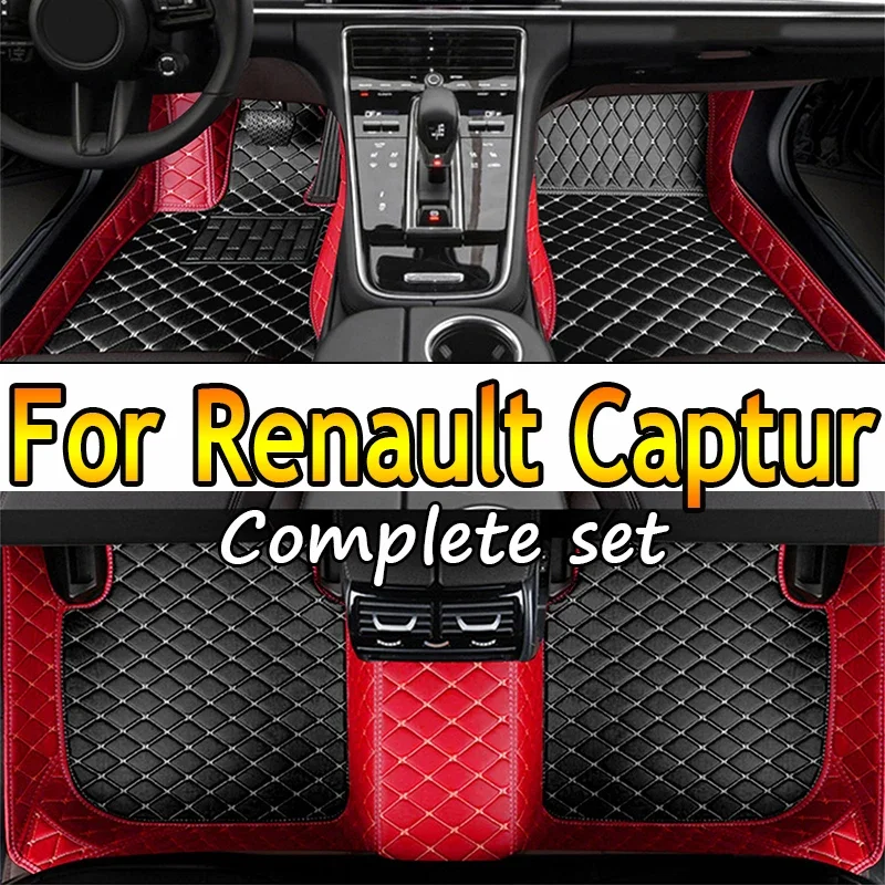 

For EU Renault Captur (B Platform) 2018 2017 2016 2015 2014 2013 Car Floor Mats Styling Custom Auto Accessories Carpets Protect