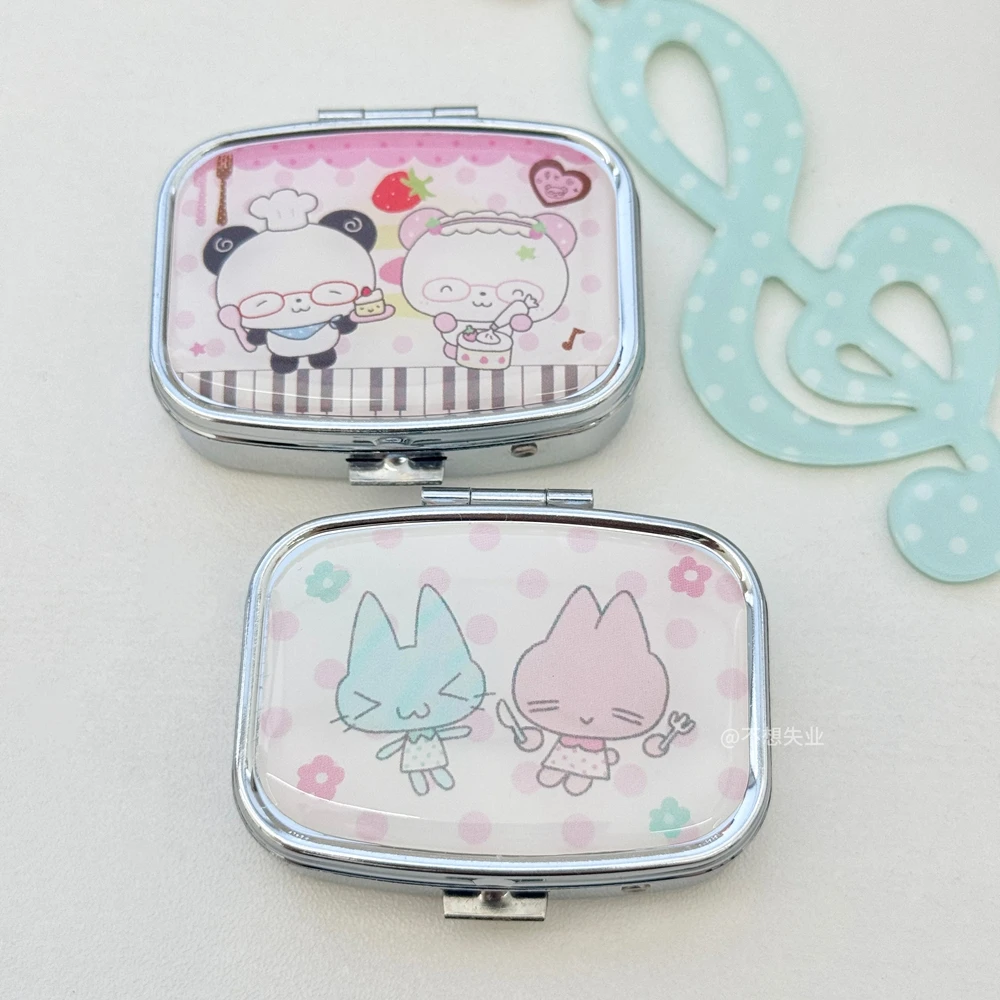 Cute Cartoon Mini Portable Jewelry Storage Box Must-have for Travel Subculture Portable Medicine Box Decoration Accessories