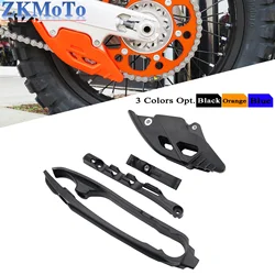 Motorcycle Swingarm Chain Slider Kit Chain Guard Guide Brake Hose Clamp For KTM SX SXF XC XCF XCW XCFW EXC EXCF 125-500 2024 23