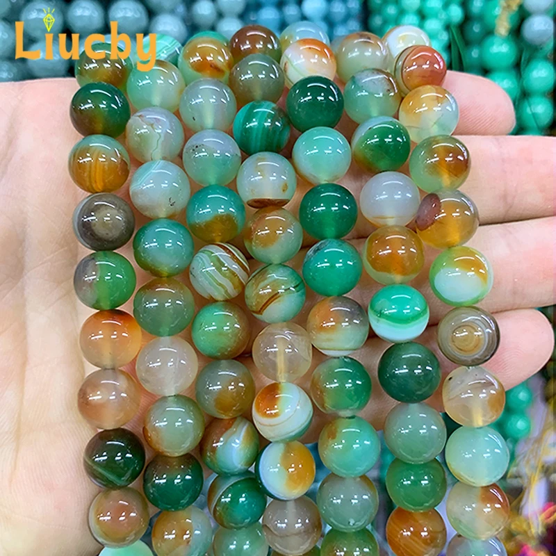 5A Qualität Naturstein Pfau Achate handgemachte Perlen für Schmuck machen DIY Handstring Armband 15" Großhandel 4/6/8/10/12/14mm