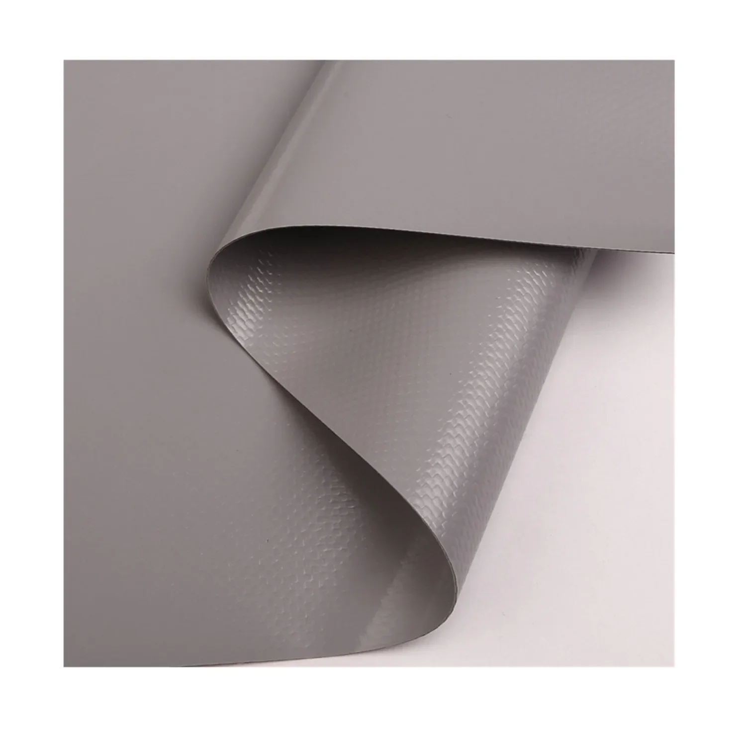 Серый ПВХ тент для грузовиков, 650gsm