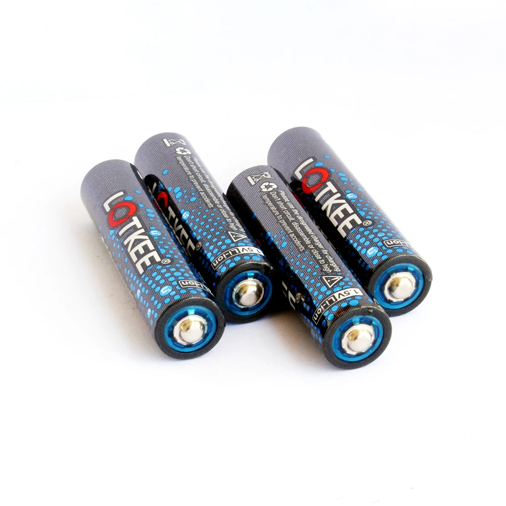 1.5V AA Battery Lithium Polymer Charged Alkaline Replacement for Digital Camera Remote Control aa aaa Charging