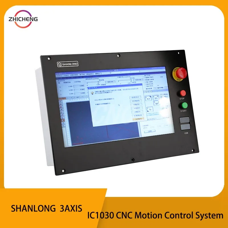 

CNC L1000 USB Control System Supports Shanlong 3-Axis Linkage Ci1030 Motion Controller CNC Cutting Machine Parts System