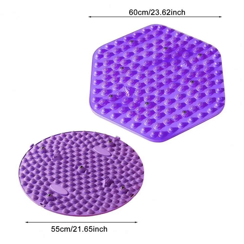 Foot Massage Board Anti-fatigue Foot Reflexology Pad Foot Massager Mat for Pain Relief Pressure Point Reflexology Pad Non-slip