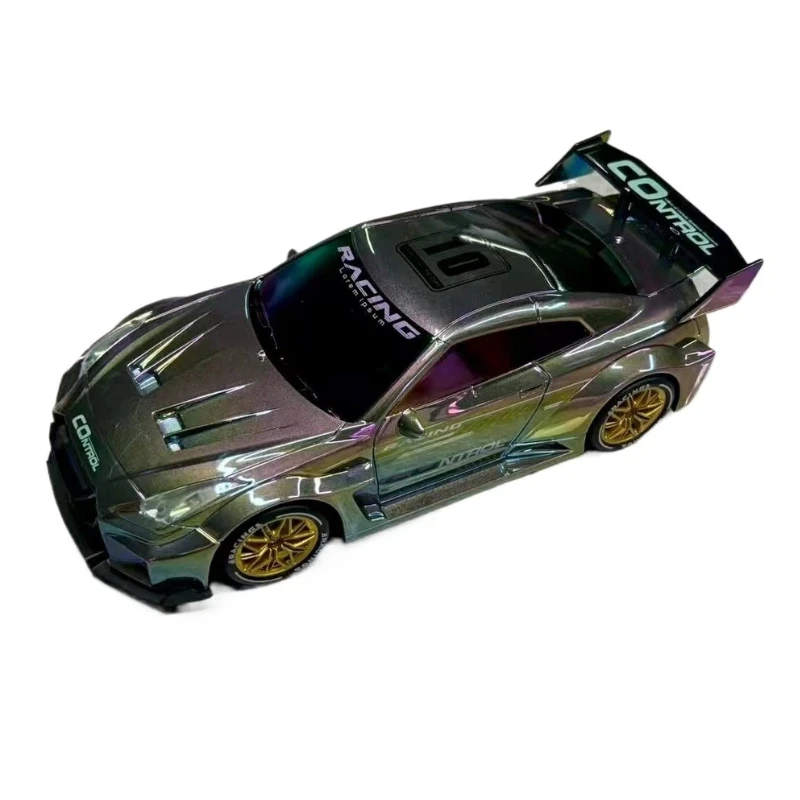 スタントドリフトRCカー クールなLEDライト付き 2.4Ghz 4WDリモコンおもちゃ 2人プレイモード 男の子向け キッズ向け 全地形対応オフロードレーシング