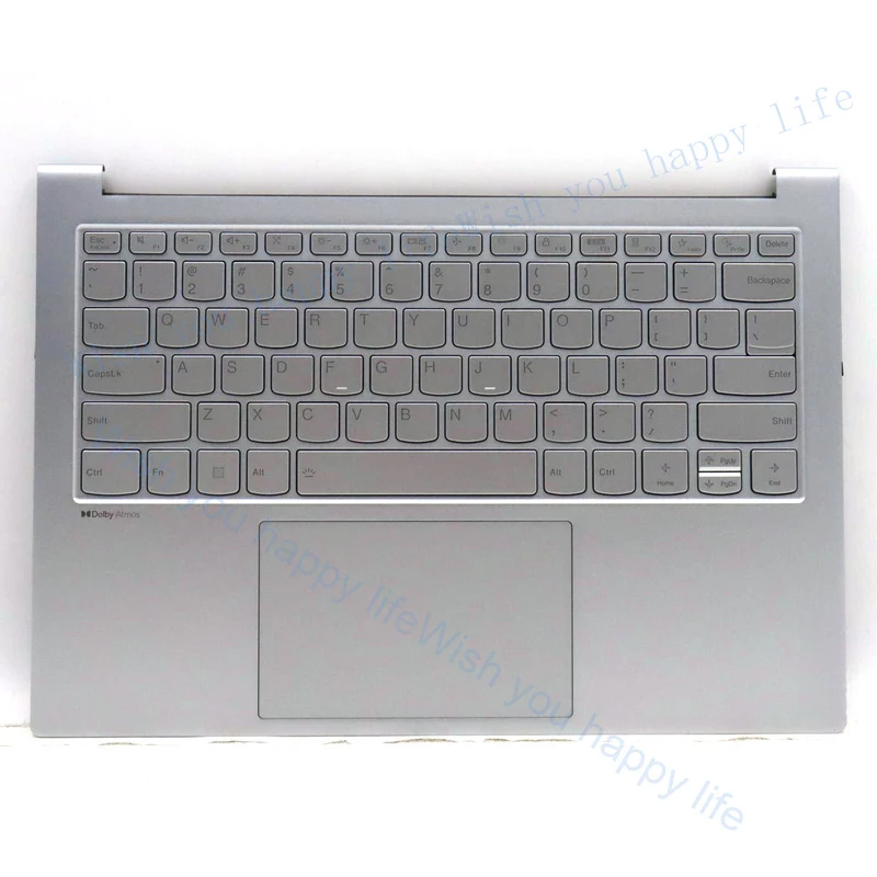 LULU New Palmrest Upper Case US Backlit Keyboard TP For Yoga Slim 7 Pro 14IAH7 82UT