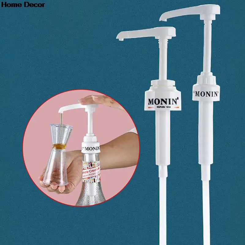 2024 nuovo 1pc hot Coffee 1 litro Dispenser sciroppo pompa Dispenser liquido nero per Monin sciroppo 10Ml