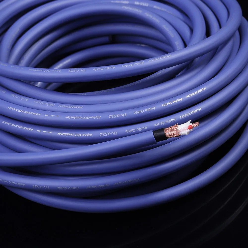 Japanese FURUTECH Furukawa FA-αS22 Single Crystal Copper RCA