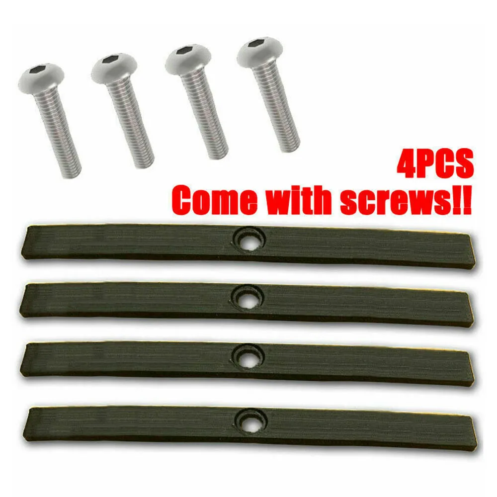 4pcs For Vauxhall For Opel For Astra H Roof Rail Cover Replacement Trim Rack INC Bolts Screw 3D Printed With Bolts Hexagonal