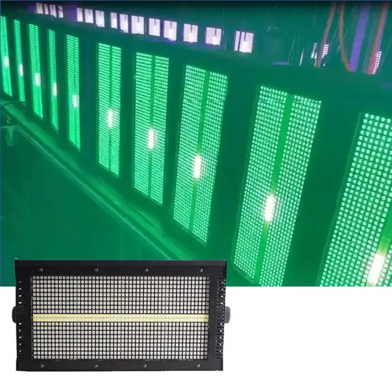 Imagem -04 - Rgb Led Strobe Wash Light 3in Dmx512 Flash Clube Bar dj Disco Plano de Fundo Disco Festa Evento Mostrar