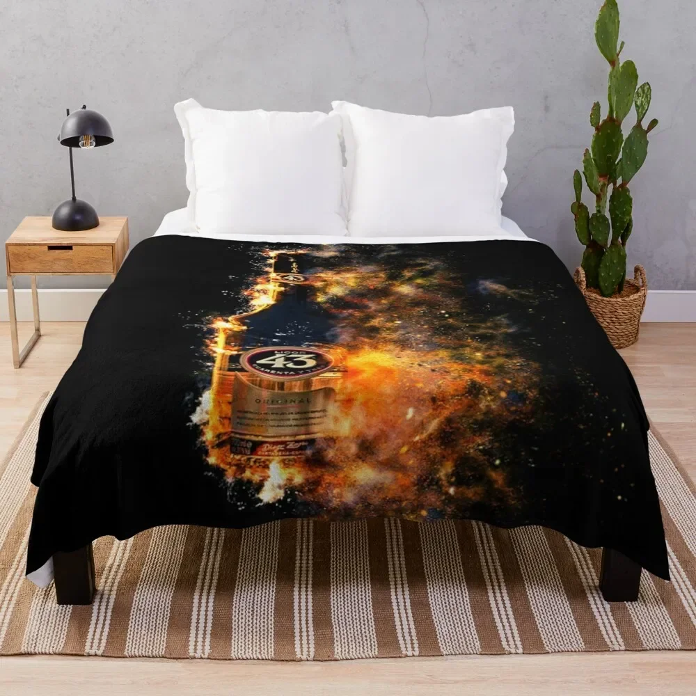 Одеяло Licor 43 on fire (кварте i tre), покрывала для дивана, покрывала для кровати