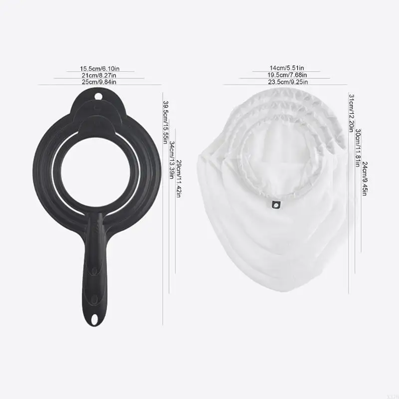 Conjunto 3 pilotos plástico prácticos perfectos para tés jugo leche y sopa