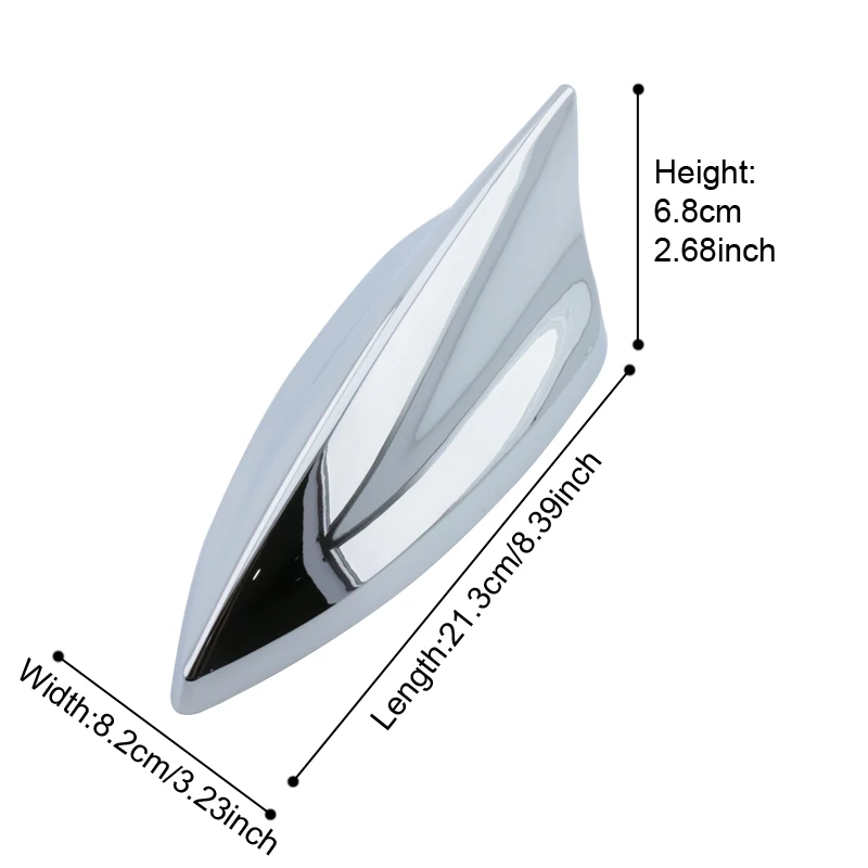 Universal 5D Shark Fin Antenna Auto Car Radio Aerials Receiver FM AM Stronger Signal for Renault Megane 1 2 3 4 I II III IV