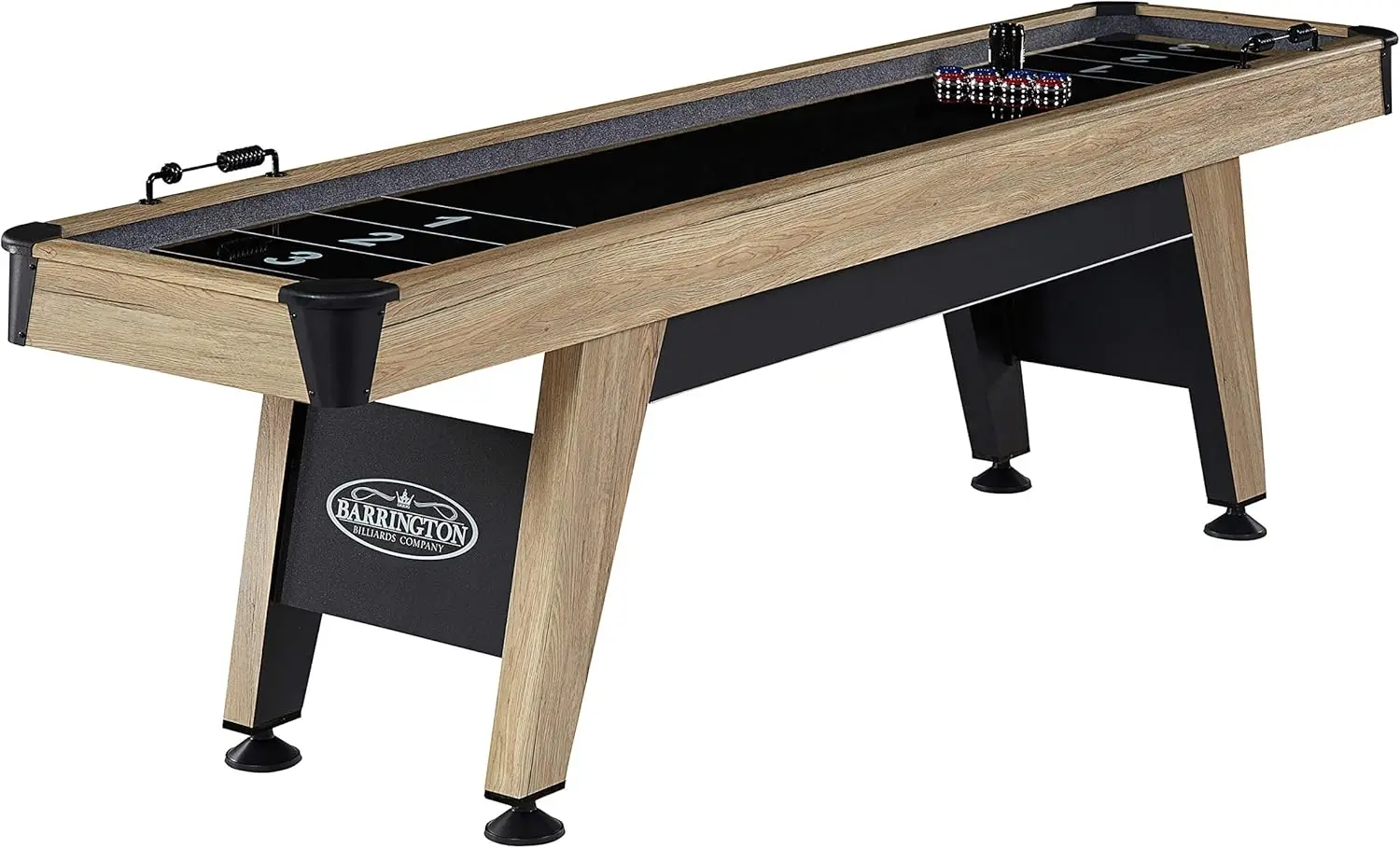 Shuffleboard Multiple Styles, Classic Arcade Game Collection, Durable & Stylish Designs with Puck Sets, Perfect for Family Game