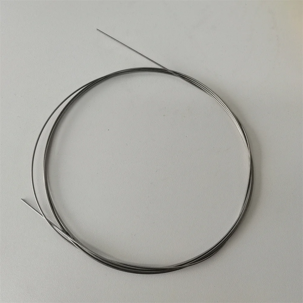 1 metr Super elastyczna Nitinol ze stopu niklu-tytanu prosty drut hyperflastyczny Filament 0.8mm 1.0mm 1.6mm 2.0mm NiTi-ss