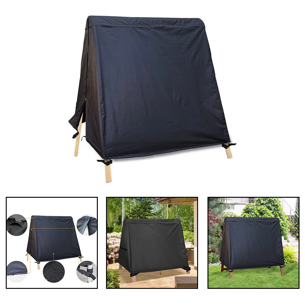 Patio Swing Cover A-Frame Swing Covers Waterproof Resistant Weather Protector 211x124x168cm For Various Outdoor Furniture