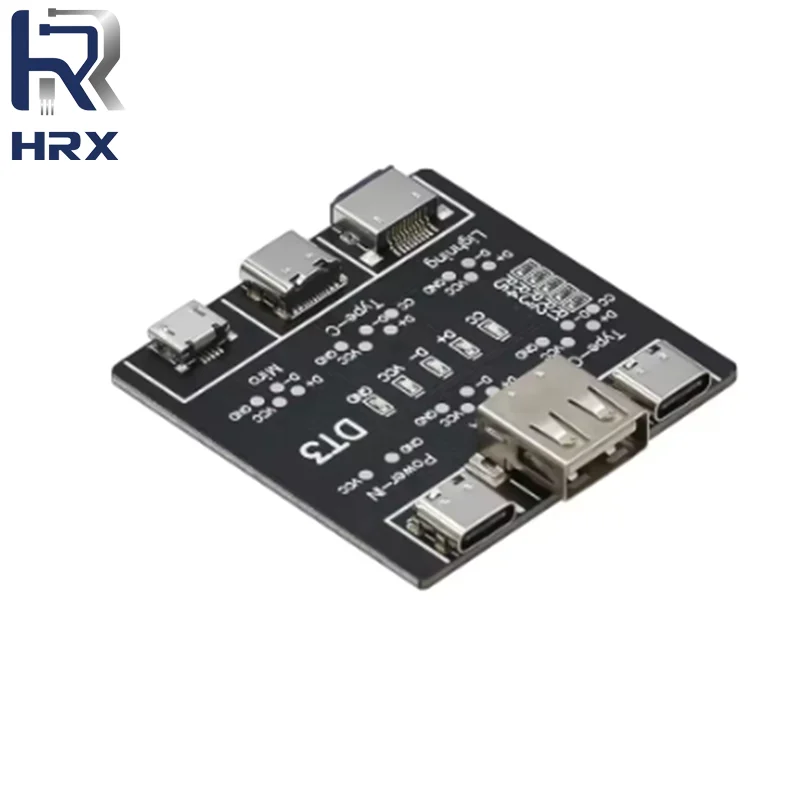 USB Data Cable On-Off Detection Board for Micro Type-C Port DT3 USB Cable Tester Fast Detection Lightweight Durable