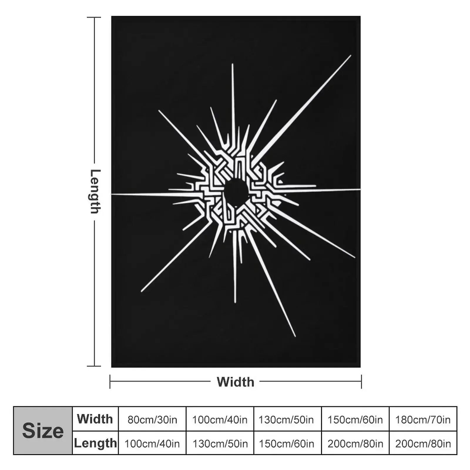 Outer Wilds? - Eye of the Universe (Symbol) [White] Throw Blanket couch cozy soft plush fuzzy picnic outdoor blanket