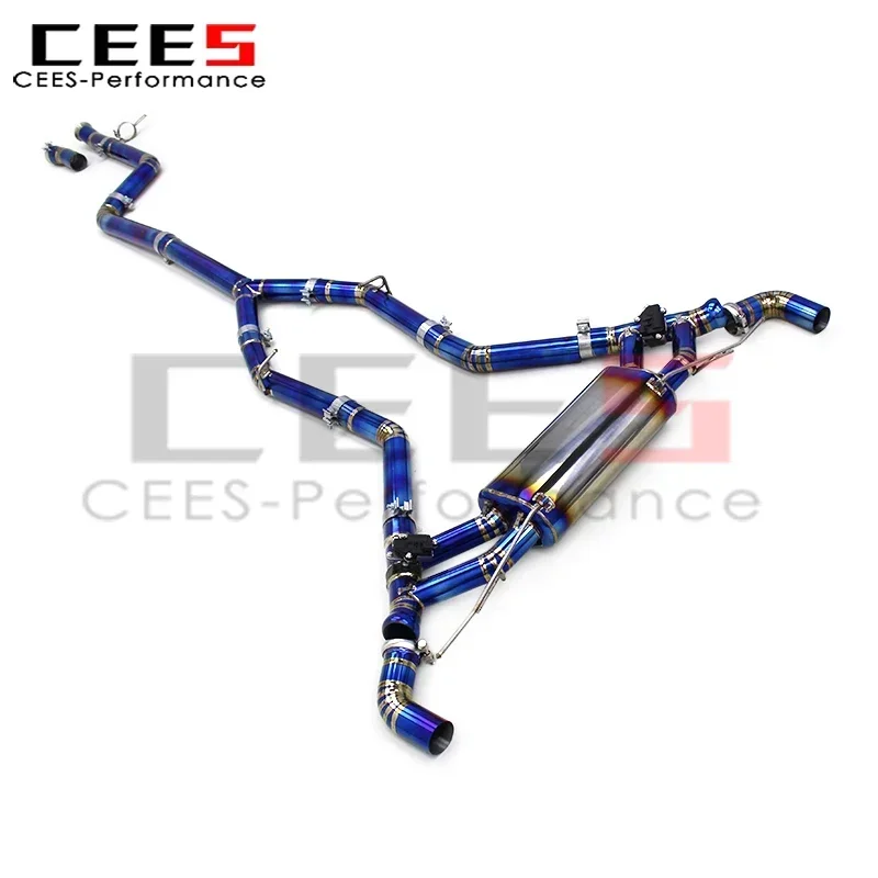 CEES Titanium Exhaust System for BMW X5 X6 B58 G05 G06 3.0T 2019-2023 Catback Sport Valvetronic Exhaust Muffler Accessories