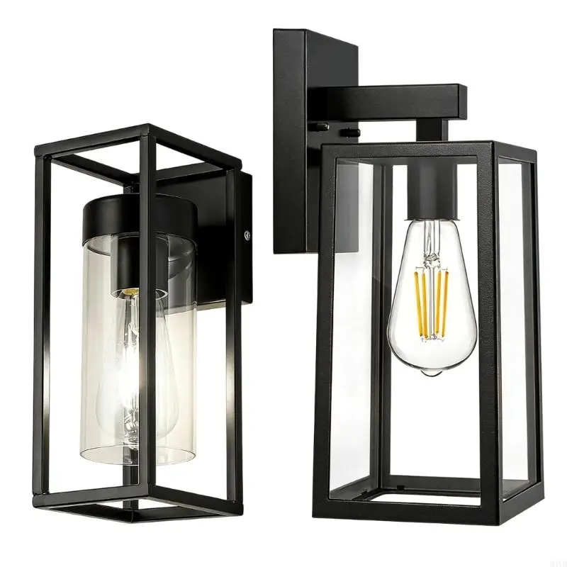 

Элегантное стекло, утюг, уличный светильник, абажур, наружное освещение для крыльца, сада, патио, освещение, украшение, к M4YD