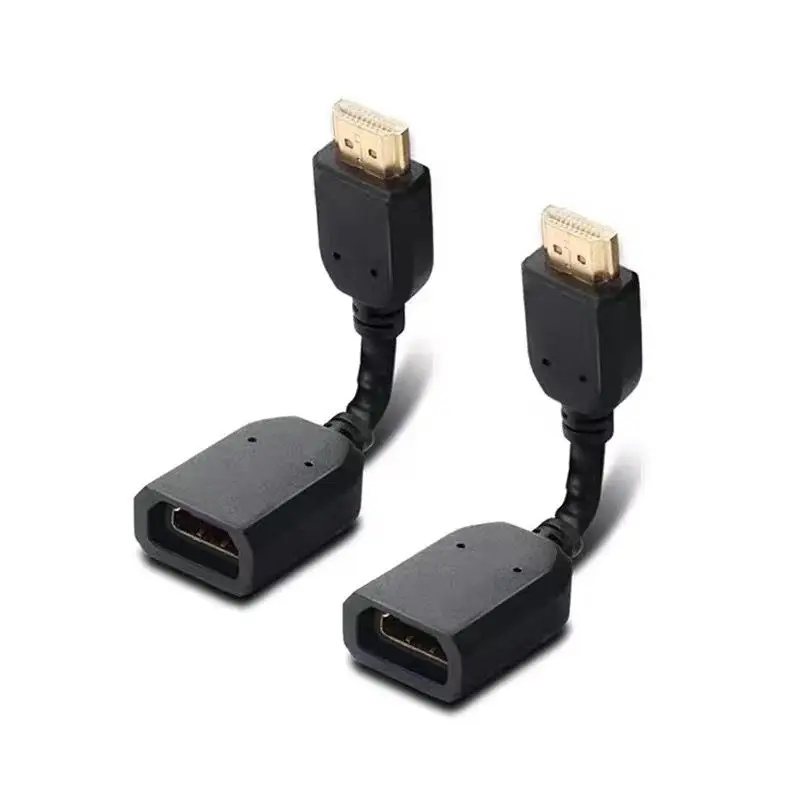 High Definition HDMI Compatible Extension Cable HDMI Compatible Male to Female Short Wire 10cm HDTV Extension Adapter Cable