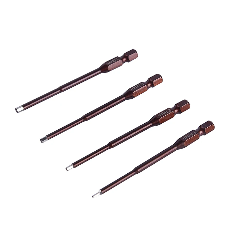 4-teiliger Sechskantschlüssel Elektroschrauber Werkzeug 1,5/2,0/2,5/3,0mm Bit 4,0/5,5/7,0/8,0 Steckschlüssel für RC-Modell Elektronische Geräte DIY Flugzeug – Detail 5