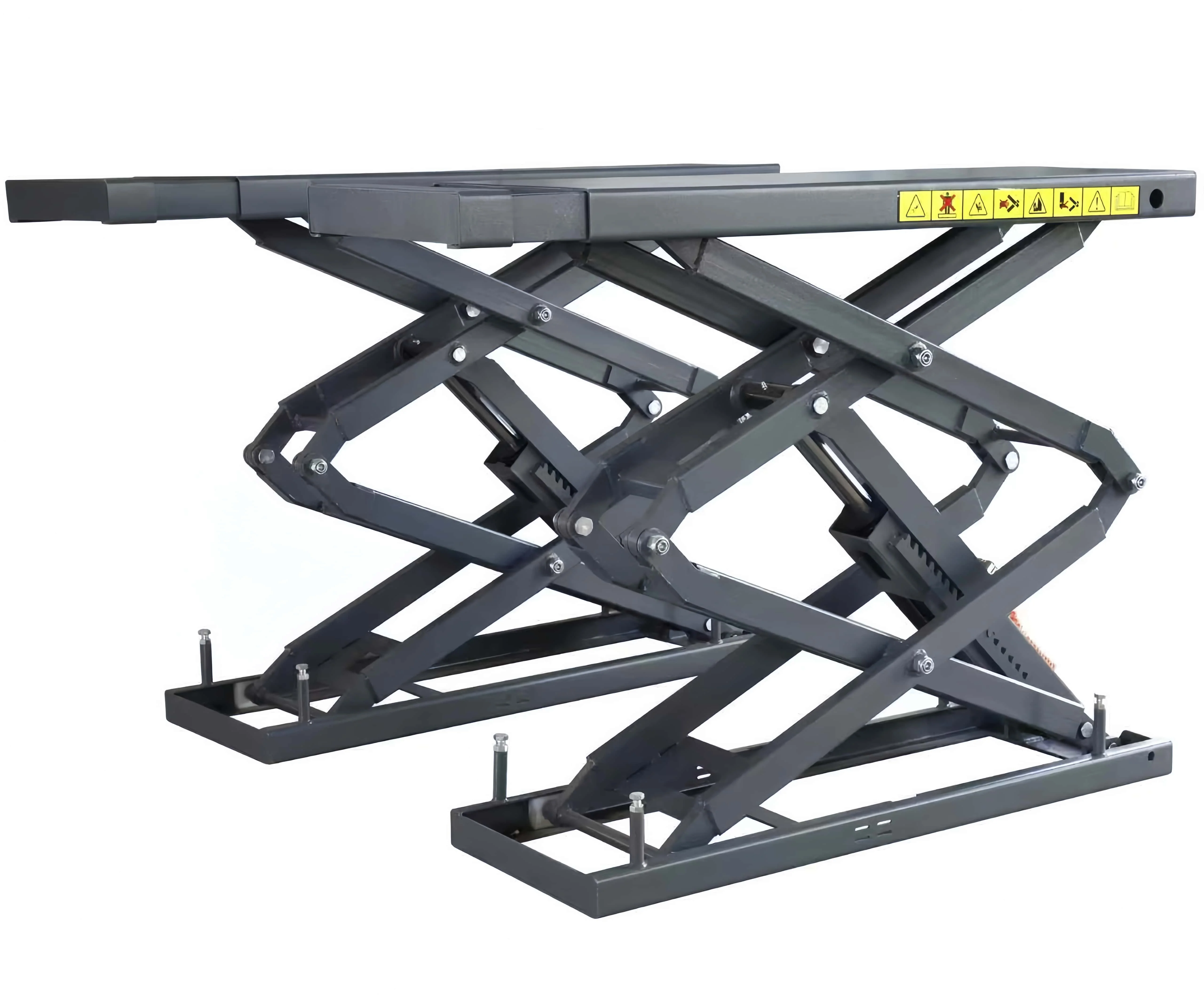 

Heavy Duty Safe Stable In-Ground 3.5T Hydraulic Small Scissor Car Lift Hoist For Auto Repair Shop & Home Garage