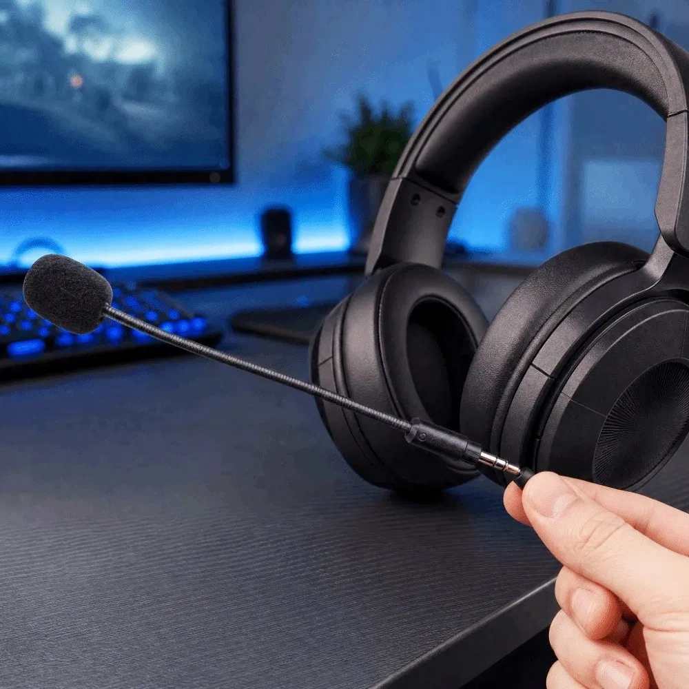 Съемный микрофон с разъемом 3,5 мм, гибкий, Hi-Fi, замена игрового микрофона для игровых гарнитур Logitech G233 G433