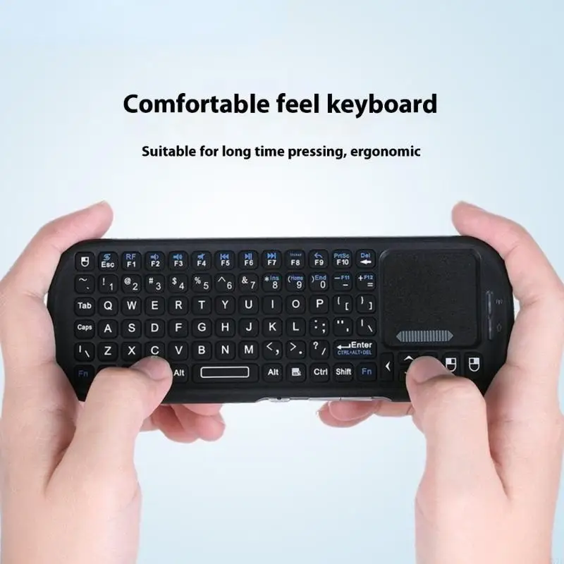 

4X7E Mini Wireless Keyboard With Touchpad Mouse Portable Bluetooth-compatible Keyboard and Touchpad For Laptop/Notebook
