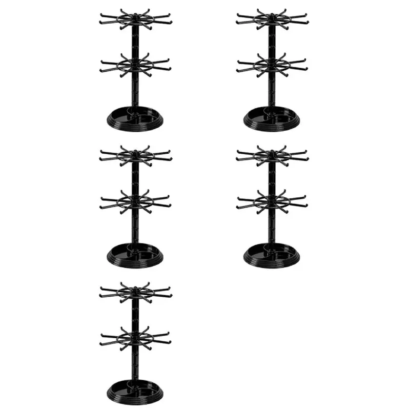 

Вращающаяся подставка для украшений 2025 Trend 5X: двухуровневый органайзер для ювелирных изделий, вращающаяся башня для хранения ожерелий