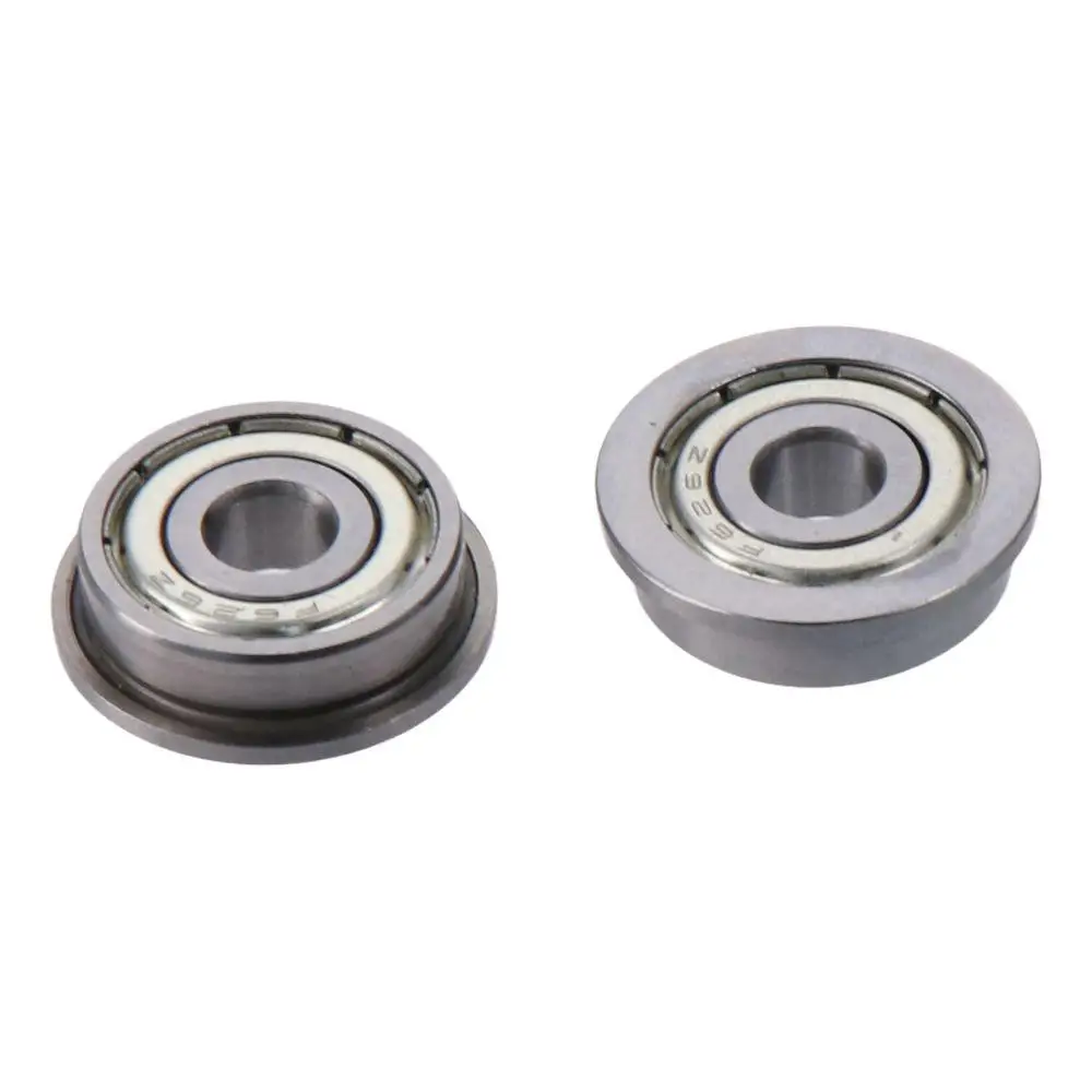 5pcs Double Shielded Flanged Ball Bearing Chrome Steel F626ZZ, F608ZZ, F63800ZZ Flange Rip Bearings Ball Bearings