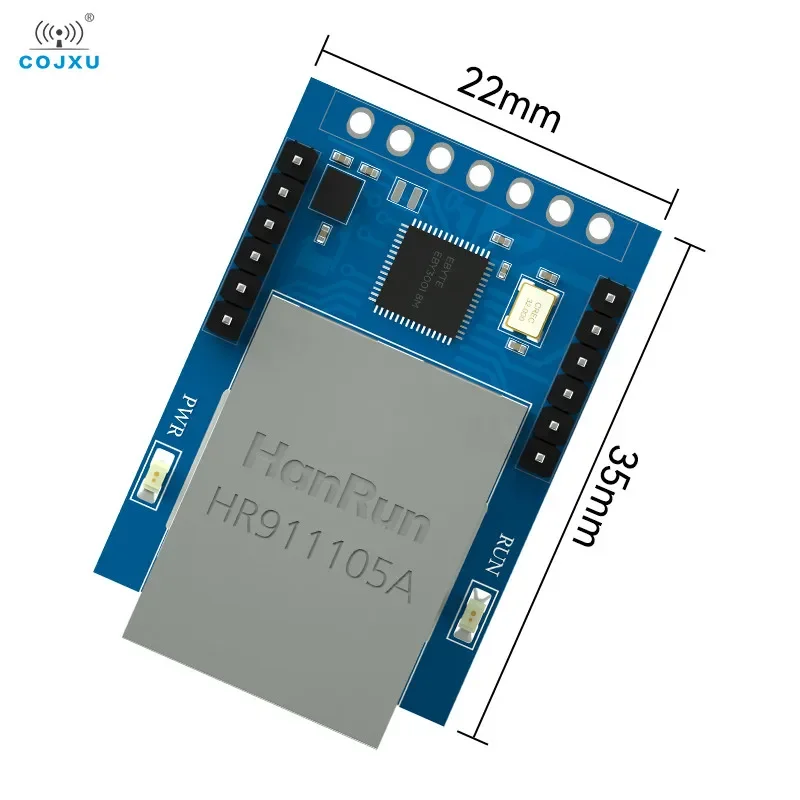 Módulo Ethernet EBYTE NT1-B/NT1/NS1/EBT3001 nivel TTL a RJ45 Ethernet Modbus Gateway MQTT Dynamic IP de bajo consumo de energía