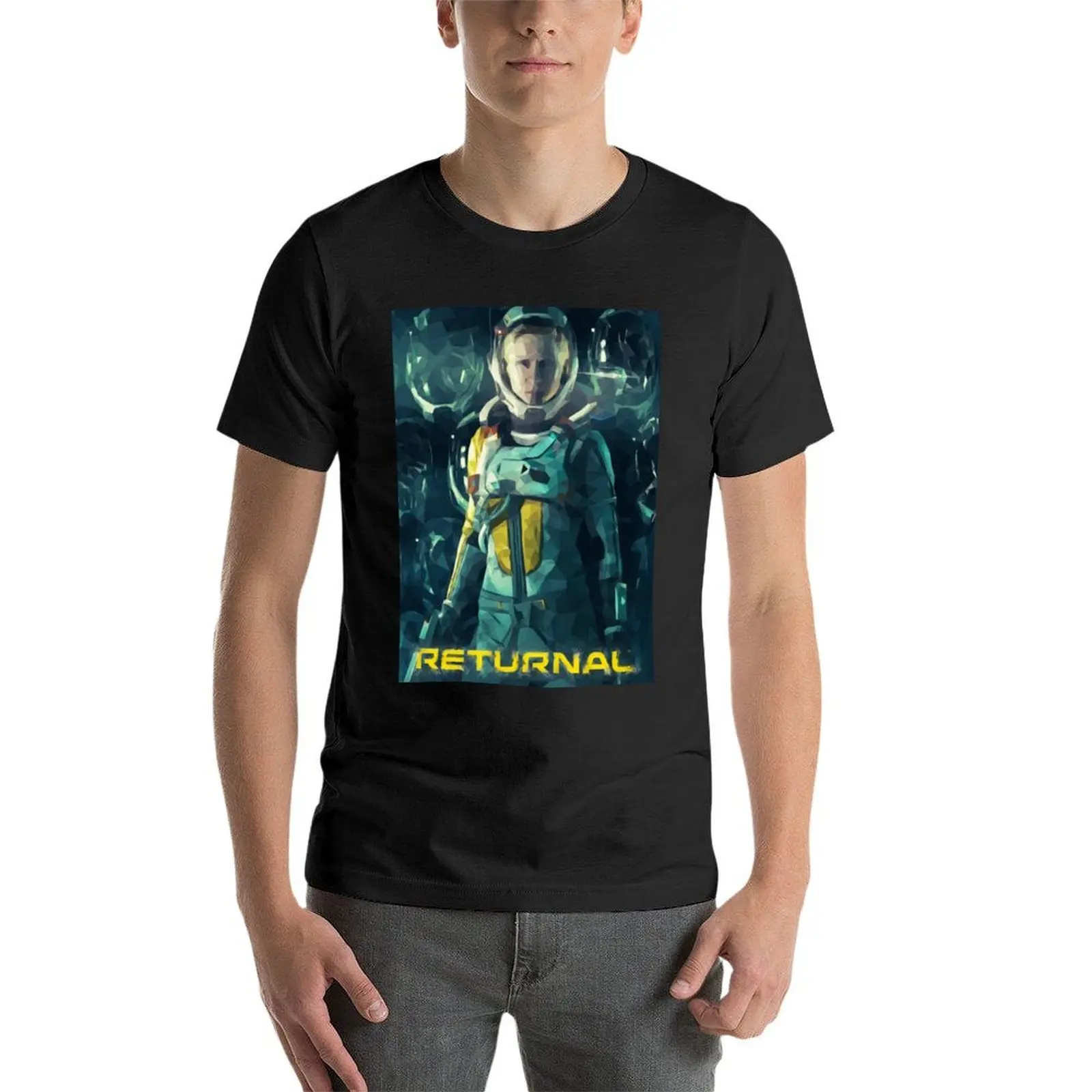 Returnal Game Low Poly Fun Art For Ps5 And Pc New Release T-Shirt tees summer top t shirt for men image 4