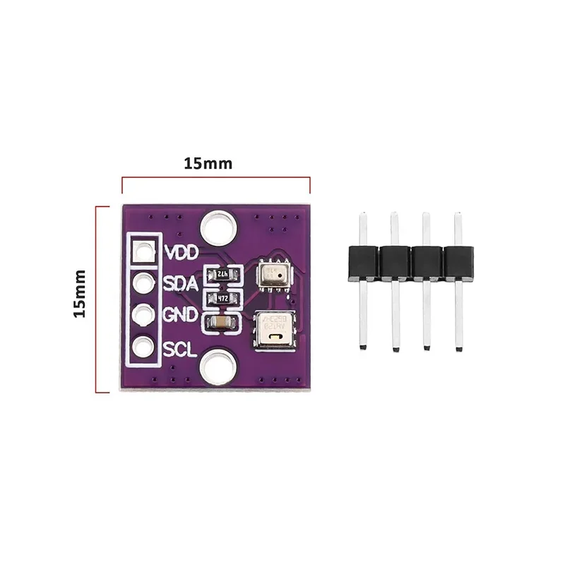 AHT20+BMP280 Temperature Humidity Air Pressure Module High-precision Digital Temperature Humidity & Air Pressure Sensor