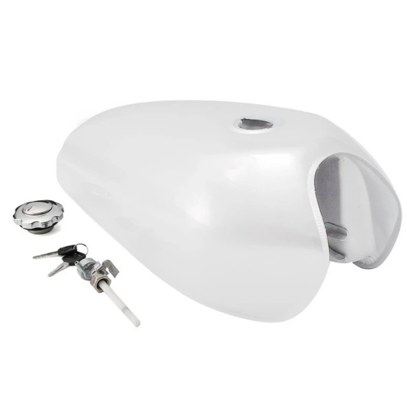 Universal CG125 Motorcycle Retro Modified Fuel Tank Kit No Side Hole with Oil Switch Oil Cap