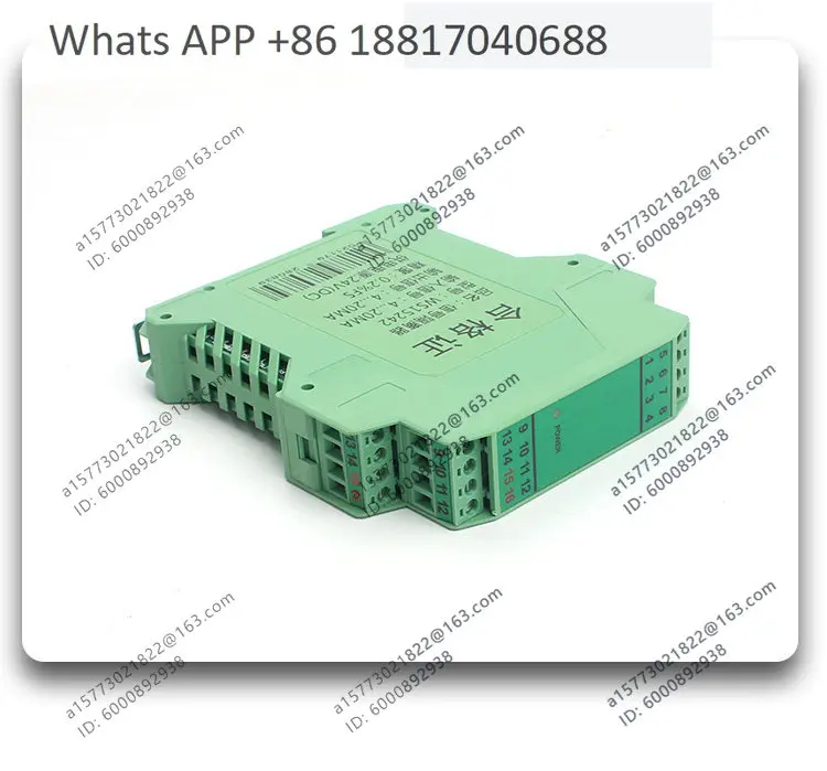 

1PCS intelligent DC signal isolator, current and voltage transmitter isolation gate distribution module