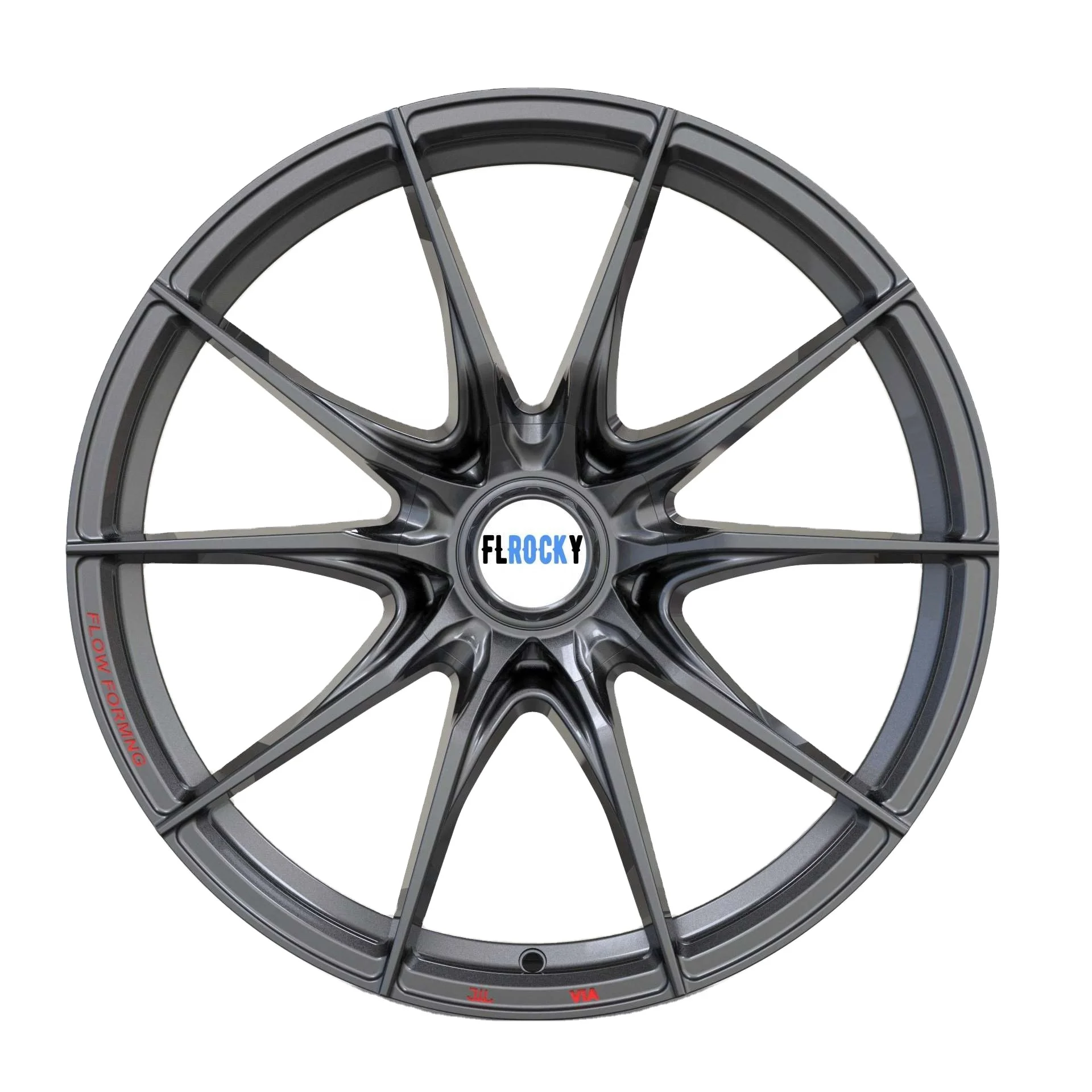 Custom High Quality 20 Inch Deep Dish Concave Forged Wheels 1-Piece Car Rims Black New Condition Aluminium Alloy Wheel