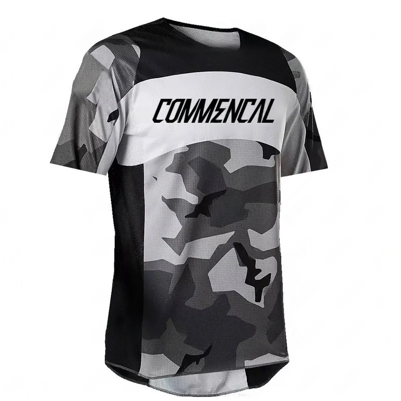

Commencal Kids Downhil Jersey Summer Short Sleeve Boys Motocross Sportwear MTB Bike Shirts Offroad DH T-Shirts Motorcycle Jersey